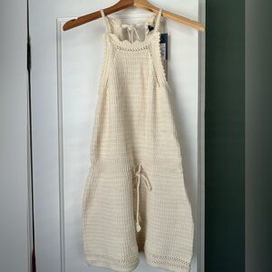 NWT Universal Threads Crochet Romper